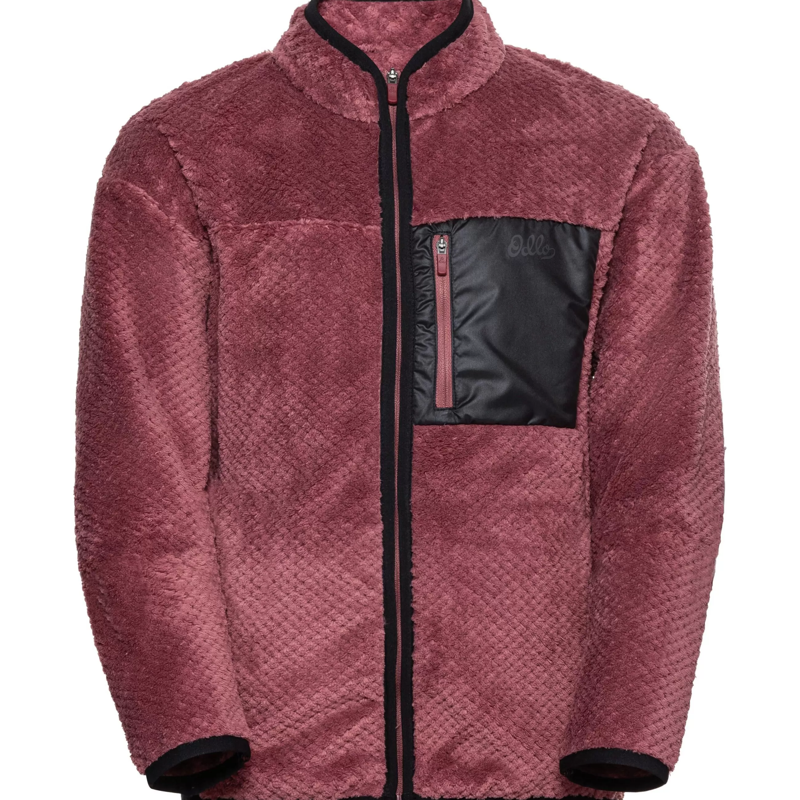 Clothing^Odlo The Weact Kids' Collection Teddy Mid Layer Full Zip High Loft Fleece Roan Rouge
